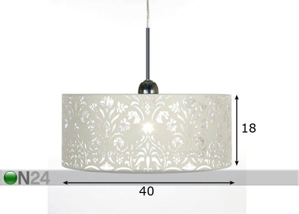 Laelamp Lilja mõõdud