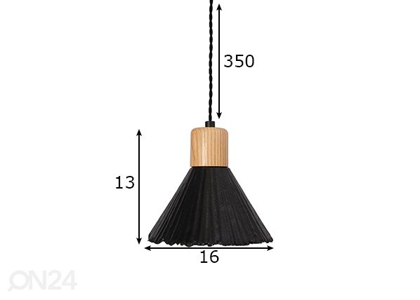 Laelamp Linnea mõõdud
