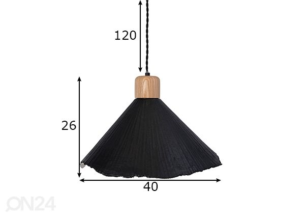 Laelamp Linnea mõõdud