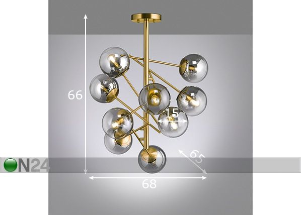 Laelamp Loan mõõdud