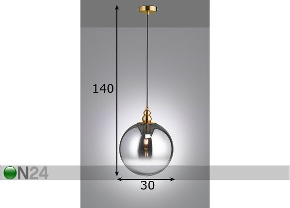 Laelamp Loan mõõdud