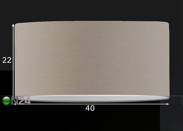 Laelamp Loft mõõdud