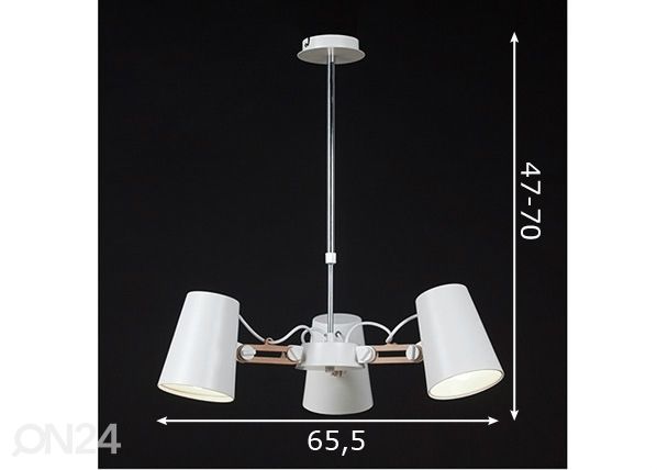 Laelamp Looker mõõdud