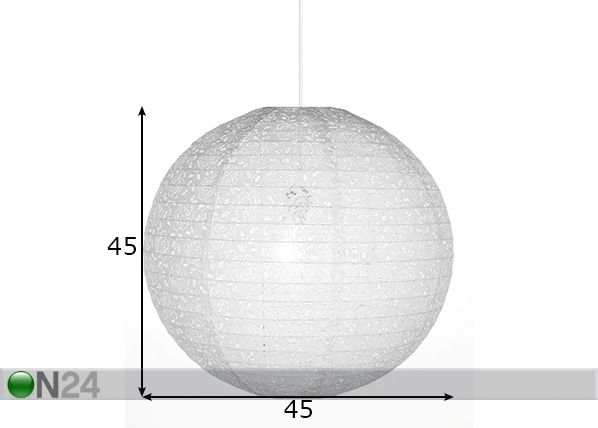 Laelamp Lou Lou mõõdud