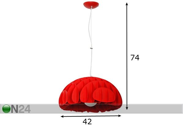 Laelamp Mak mõõdud