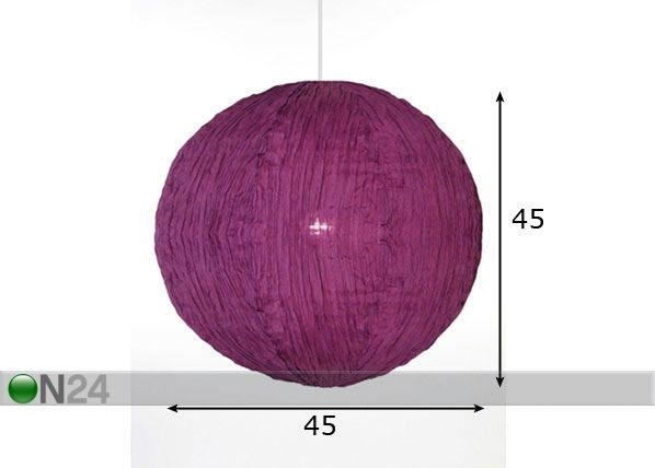 Laelamp Moon mõõdud