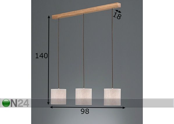 Laelamp Mühlhausen mõõdud