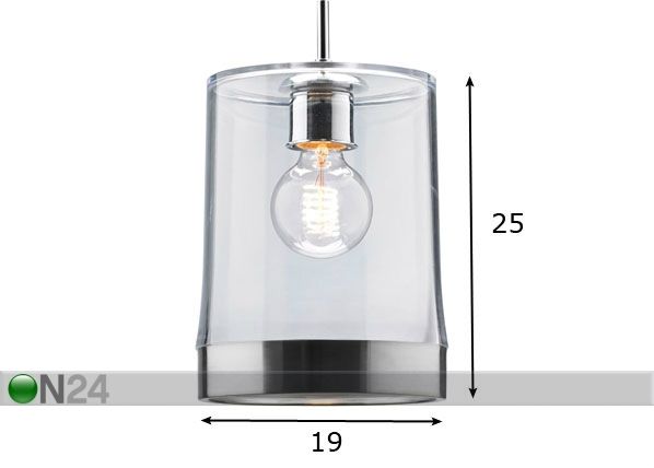 Laelamp New York mõõdud