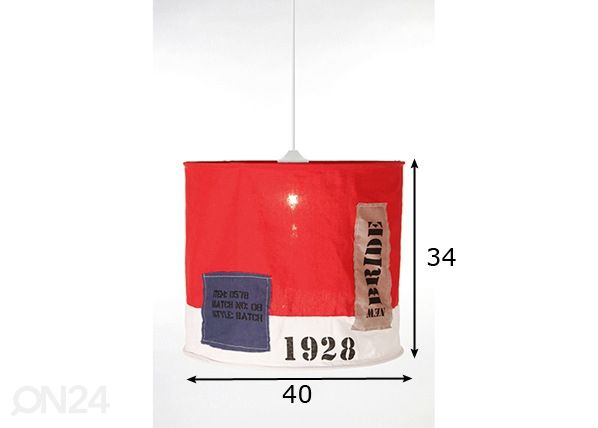 Laelamp Newport mõõdud
