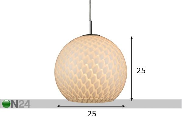 Laelamp Night & Day Maxi Ø 25 cm mõõdud