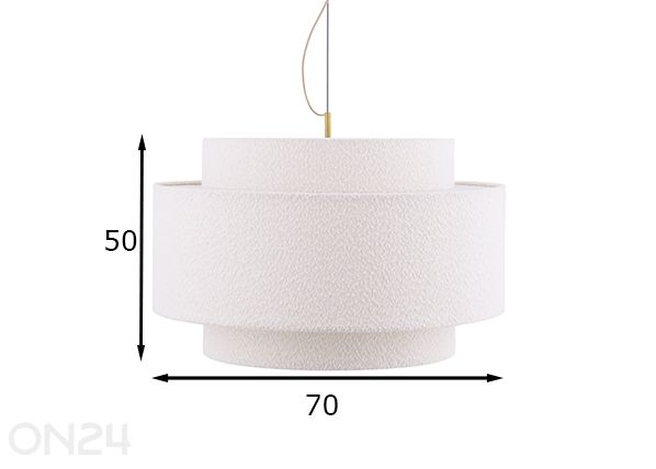 Laelamp Noah Ø 70 cm mõõdud