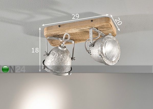 Laelamp Old mõõdud