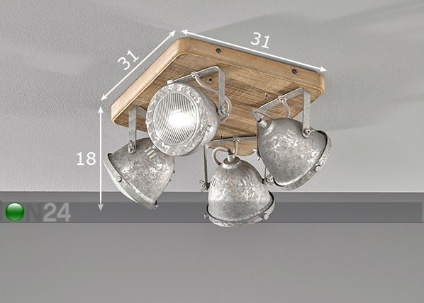 Laelamp Old mõõdud
