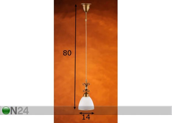 Laelamp Oliwka mõõdud