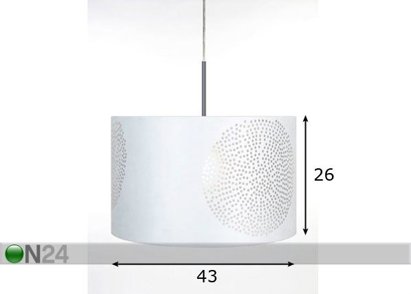 Laelamp Orion mõõdud
