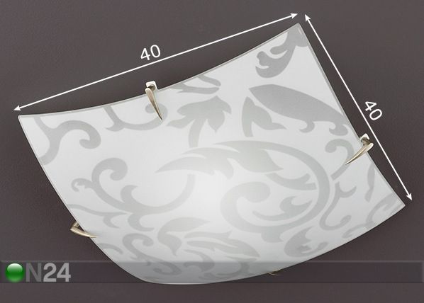 Laelamp Ornamentik mõõdud