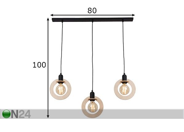 Laelamp Otto mõõdud