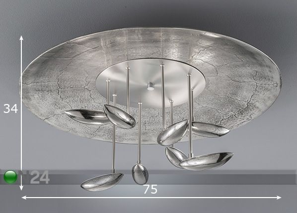 Laelamp Pau LED mõõdud