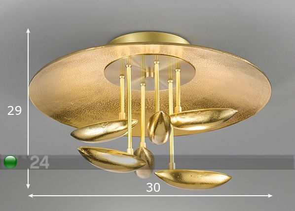Laelamp Pau LED mõõdud