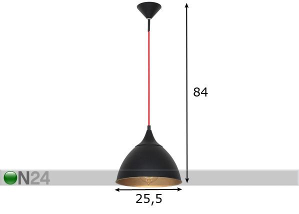 Laelamp Piko mõõdud