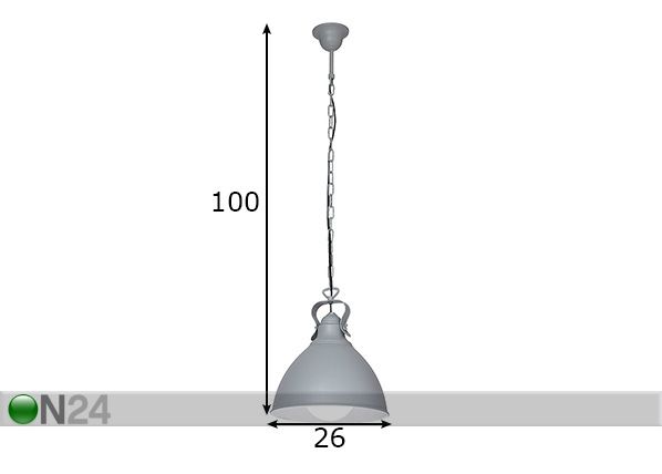 Laelamp Piko mõõdud