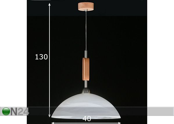 Laelamp Pinza mõõdud