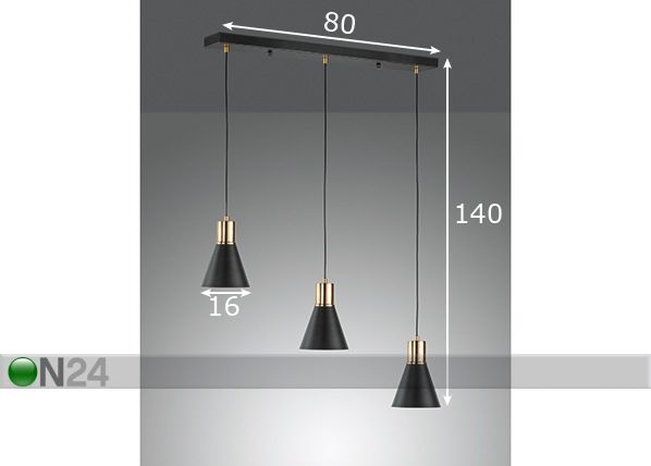 Laelamp Plano mõõdud