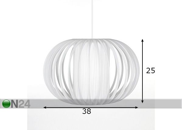 Laelamp Plastband mõõdud