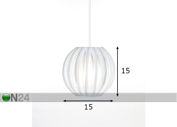 Laelamp Plastband mõõdud
