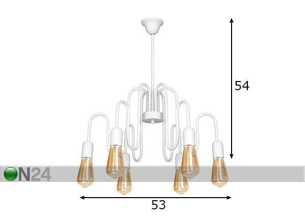 Laelamp Puzo mõõdud
