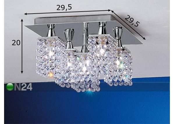 Laelamp Pyton mõõdud