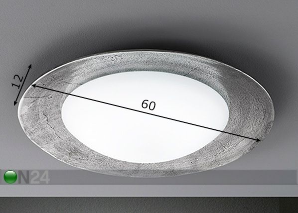 Laelamp Rennes LED mõõdud