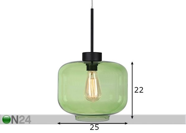 Laelamp Ritz mõõdud