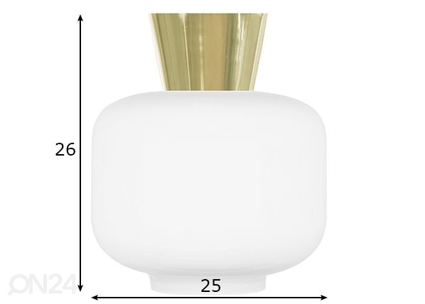 Laelamp Ritz mõõdud