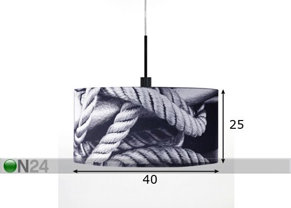 Laelamp Rope mõõdud
