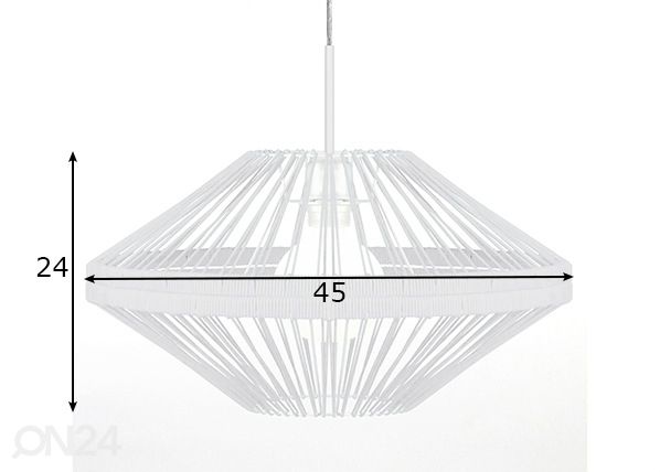 Laelamp Rubber mõõdud