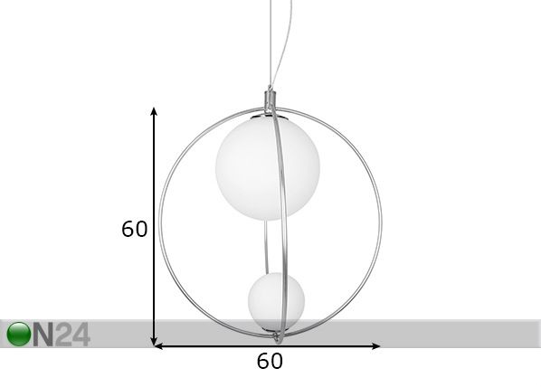 Laelamp Saint mõõdud