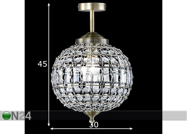 Laelamp Salin mõõdud