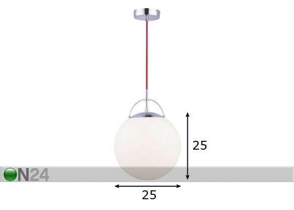 Laelamp San Fransisco mõõdud