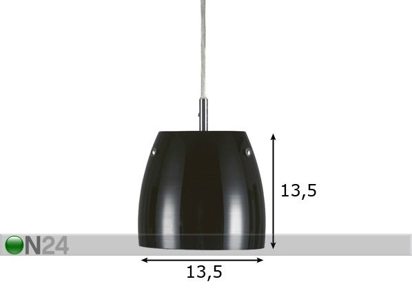 Laelamp Seattle Midi Ø 13,5 cm mõõdud