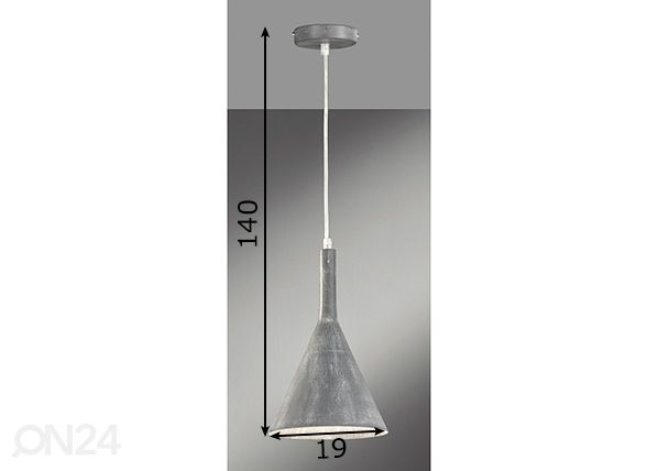 Laelamp Senja mõõdud