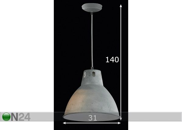 Laelamp Sheffield mõõdud