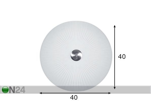 Laelamp Siri mõõdud