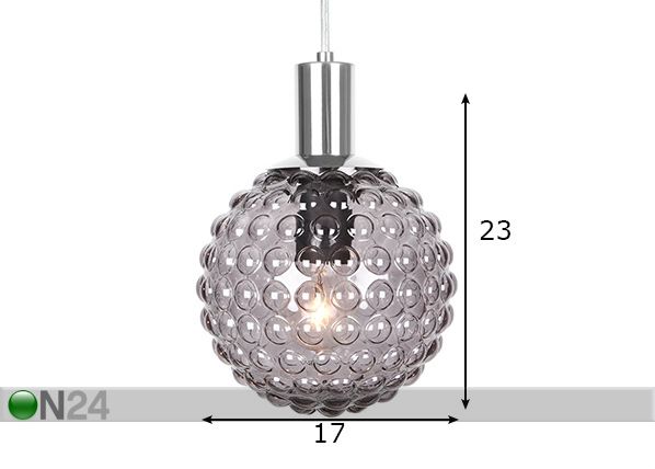Laelamp Spring mõõdud
