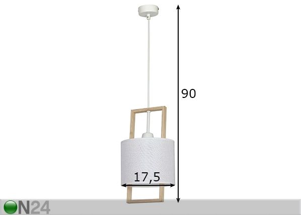 Laelamp Sprite mõõdud