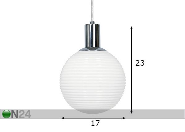 Laelamp Summer mõõdud