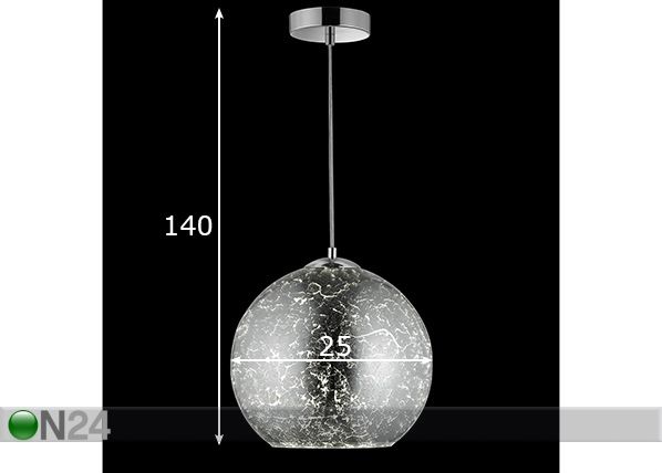 Laelamp Sun mõõdud