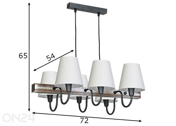 Laelamp Thor II mõõdud