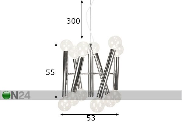 Laelamp Torch mõõdud