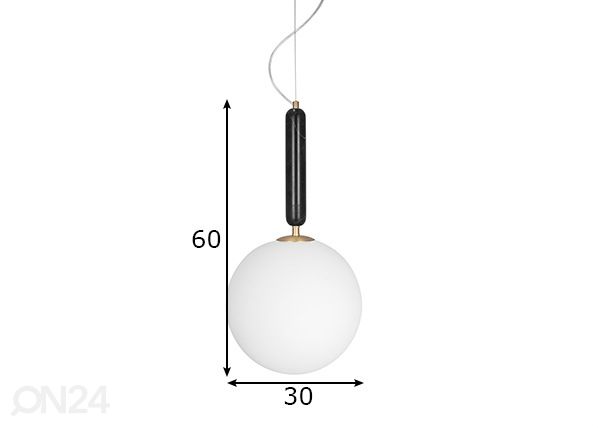 Laelamp Torrano mõõdud